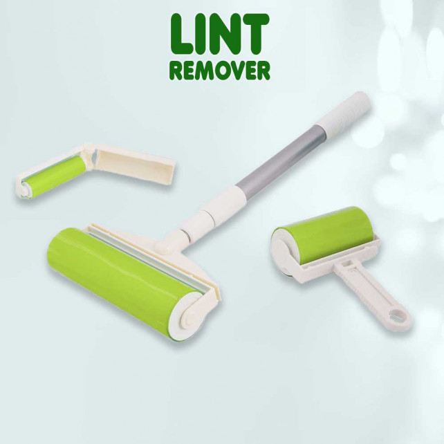 Lint Remover - set de 3 role de curatat scame, reutilizabile si lavabile