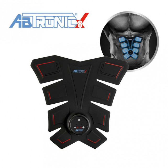 ABtronic X8 - dispozitiv pentru antrenamentul intregii zone abdominale cu tehnologie E.M.S.