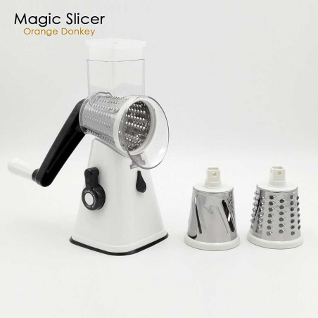 Magic Slicer - razatoare, feliator si tocator multifunctional 3 in 1 de la Orange Donkey