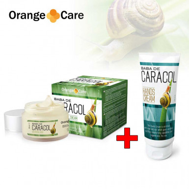 Pachet Promo: Baba de Caracol crema de fata + crema de maini cu extract de melc