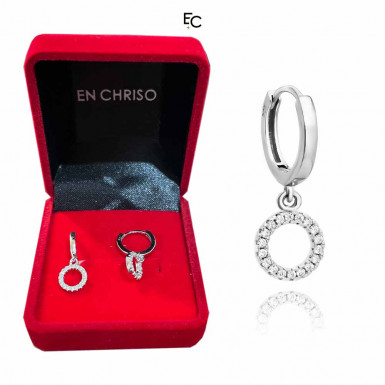 Cercei din Argint 925 cu Zirconiu (02-1510W) Cercei din Argint 925 cu Zirconiu (02-1510W)
