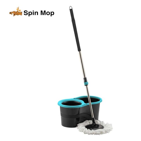 Spin Mop - rotating mop with microfibre head