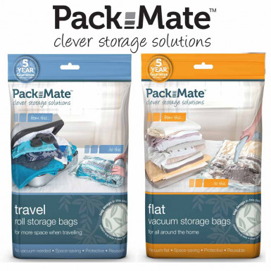 PackMate Vacuum Storage Bags - 6 pieces vacuum storage bags set